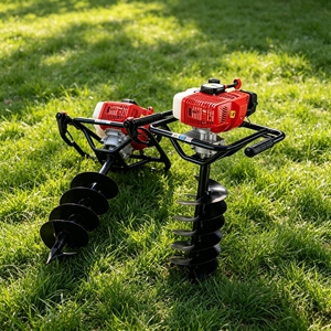 Tarière thermique légère L&<span class=keywords><strong>P</strong></span> pour le forage de trous de pieux de terrasse et de piliers de jardin, pour la maison et le jardin - Product Image 4