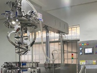 Machine de production de crème pour le visage, mélangeur de crème cosmétique, machine d'émulsification homogène sous vide