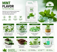 Arôme de menthe de qualité alimentaire, liquide, haute concentration, longue durée, idéal pour les boissons et les desserts