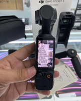 Fotocamera Digitale Originale Pocket 3 Creator Combo Gimbal con Sensore CMOS da 1 Pollice, Video 4K/120fps, Schermo Rotante da 2 Pollici