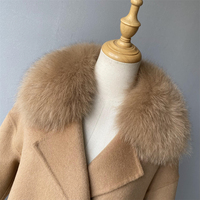 Dames personnalisées classique laine Blazer long hiver costume manteau cachemire russe laine manteau femmes