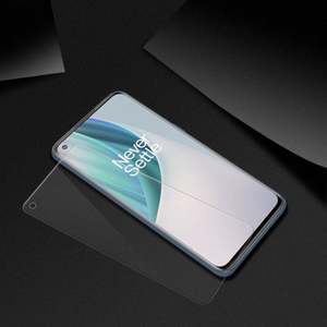 Protecteur d'écran en verre trempé transparent à couverture complète de 0.33mm pour téléphone portable OnePlus Nord 2 5G - Product Image 2