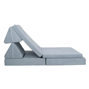 Ensemble de tapis de jeu pour canapé enfant, 8 pièces, gris, multi-modules, jouet éducatif en blocs de construction pour enfants de 2 à 4 ans - Product Image 5