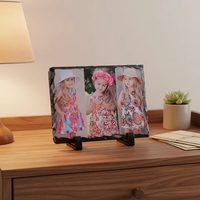 Support de Présentation pour Cadre Photo en Ardoise de Roche Sublimable 15x20 CM – Vente en Gros