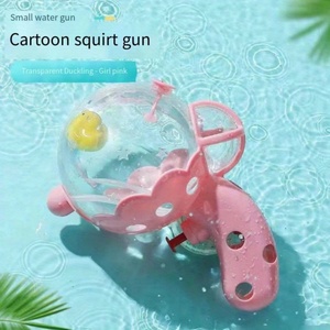 Pistolas de Juguete, Juego de Verano al Aire Libre, Pistola de Agua Pequeña para Niños, Pistola Transparente con Lindo Pato Amarillo de Juguete para Niños Jugando en el Agua - Product Image 4
