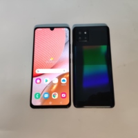A42 5G SM-A426U 6.6" HD+ Super AMOLED 4GB+128GB Kamera Quad 48MP 5000mAh Pengisian Cepat 15W NFC LTE Multibahasa Tidak Terkunci
