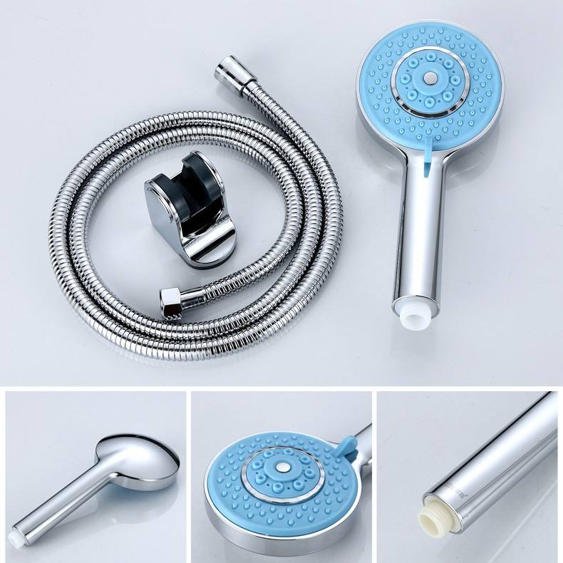 Blue three-piece set