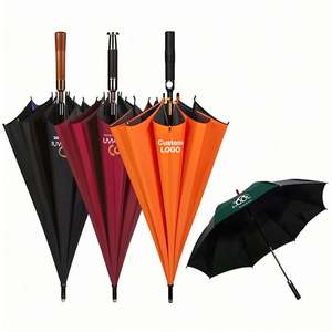 Parapluie de golf droit portable avec logo, idéal pour les cadeaux d'affaires et les activités de plein air – Vente en gros, Meilleures ventes - Product Image 1
