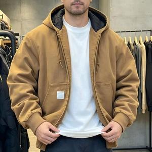 Nuovi Arrivi: Giacche a Vento Semplici e Resistenti in Tela per Uomo, Personalizzabili - Product Image 3