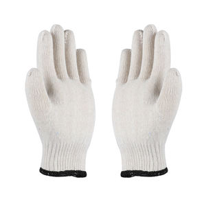 Guantes Blancos de punto de algodón - Product Image 4