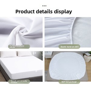 Draps <span class=keywords><strong>de</strong></span> lit tricotés imperméables pour la maison et l'hôtel, protège-<span class=keywords><strong>matelas</strong></span> antidérapant, housse <span class=keywords><strong>de</strong></span> <span class=keywords><strong>matelas</strong></span> anti-urine - Product Image 4