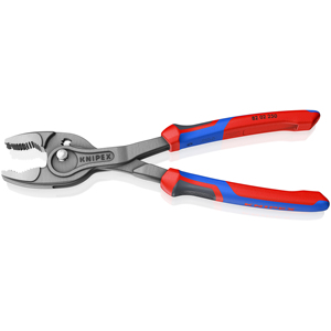 Alicates KNIPEX 82 02 250 TwinGrip con capacidad de agarre frontal y lateral, con mangos cómodos, gris atramentizado, 250 mm - Product Image 2