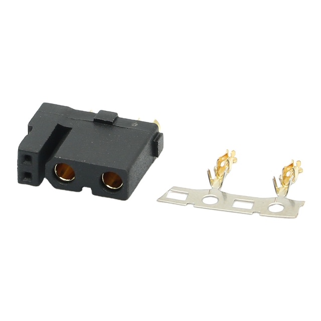 Gold Plated XT30(2+2)-F Plug With Signal Pin