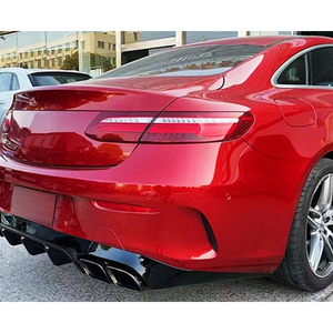Diffusore Posteriore AMG Personalizzato Professionale Nero Lucido E63 con Terminali di Scarico per <span class=keywords><strong>Mercedes</strong></span> Benz <span class=keywords><strong>E</strong></span> Coupé C238 2016-2023 - Product Image 4