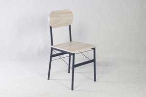 Set da Pranzo Moderno in <span class=keywords><strong>3</strong></span> Pezzi: Tavolo in Legno <span class=keywords><strong>e</strong></span> <span class=keywords><strong>2</strong></span> Sedie per Sala da Pranzo Domestica - Product Image 2