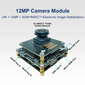 12MP 4K piccolo modulo telecamera Wireless Wireless industriale 130 ° grandangolo H-D USB IMX577-130 ° grandangolo H-D moduli fotocamera USB - Product Image 5