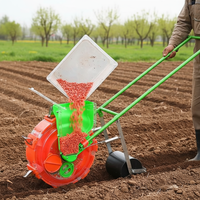 Semoir manuel à pousser, machine à semer automatique, outils agricoles pour la plantation de semis