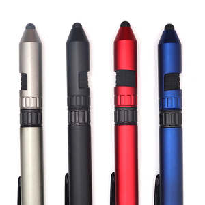 Bolígrafo Táctil Multifunción con Brújula Metálica y Logotipo Personalizado, Estilo Moderno, Artículo Promocional <span class=keywords><strong>de</strong></span> Plástico, Recarga Estándar Azul/Negro - Product Image 5