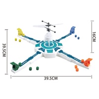 Jeu de bataille pour enfants, drone électrique à induction, jeu de société interactif, lancement d'avion, ensemble de jeu à assembler