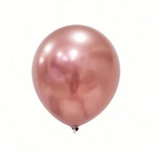 Globos de Látex Metálicos Perlados Cromados de 12 Pulgadas, 2.8g, Versión Brillante, para Fiestas de Navidad, de la Fábrica Partner de Ama Zzon - Product Image 1