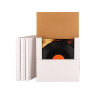 Maßgefertigte Umweltfreundliche Album-Versandkartons aus Wellpappe Vinyl-Schallplatten Versandboxen