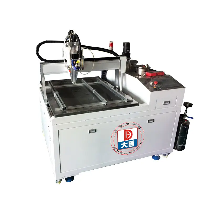 ab epoxy glue adhesive dispensing machine automatic ab glue mixing and potting machine small ab glue dispenser with plunger pump