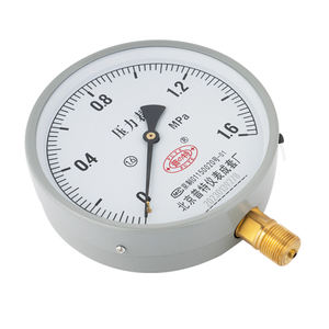 Y150 Manometer für Kessel, Wasserpumpe, Öl, Gas, Hydraulik, Messinggewinde, 1,6 Klasse, 1,0/1,6/2,5 MPa - Product Image 2