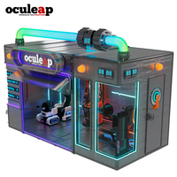 Centre d'arcade de réalité virtuelle intérieur 2027 VR de 15 mètres carrés personnalisable, parc à thème, aire de jeux extérieure pour enfants, machine de jeu 12D