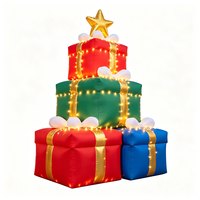 Boîte Cadeau Gonflable Géante de Noël en Gros – Modèle Gonflable pour Surprises d'Anniversaire et de Fêtes