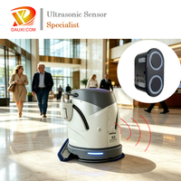 Capteurs ultrasoniques DAUXI KS104 IP67 à réduction de bruit avec réglage du niveau pour robots de service autonome et évitement d'obstacles