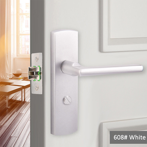 <span class=keywords><strong>Interior</strong></span> de la <span class=keywords><strong>cerradura</strong></span> de la puerta <span class=keywords><strong>sin</strong></span> <span class=keywords><strong>llave</strong></span> de material de aluminio baño <span class=keywords><strong>cerradura</strong></span> de la puerta - Product Image 3