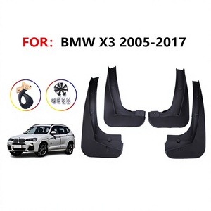 Pare-boue pour BMW X3 2005-2017, garde-boue en plastique noir, déflecteurs de voiture - Product Image 5