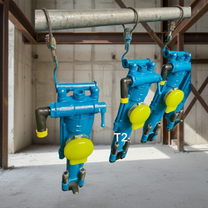 Marteau-piqueur pneumatique Y24 à moteur économe en énergie, modèle 2026, avec pompe à roulement et moteur, profondeur de forage <span class=keywords><strong>max</strong></span>. 500 m - Product Image 2