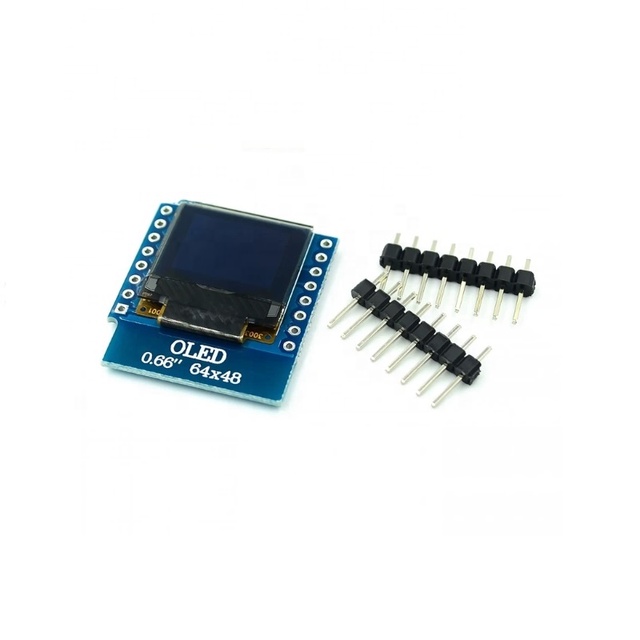 Module 0.66inch OLED Display Module LCD Module IIC/I2C Interface FOR D1 MINI