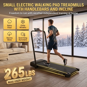 Tapis roulant pliable 2-en-1 ultra-fin avec écran LED pour la maison et le <span class=keywords><strong>bureau</strong></span> - Product Image 5