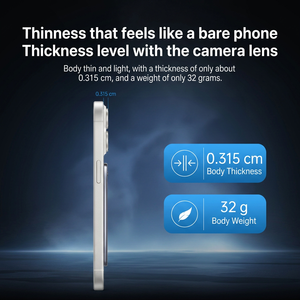 เครื่องบันทึกเสียงพร้อมแบตเตอรี่ 400mAh จอแสดงผลสี บันทึกผ่านบลูทูธ แปลภาษาได้ 152 ภาษา ดีไซน์แม่เหล็ก - Product Image 3