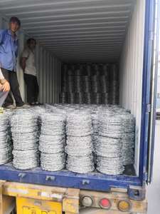 ขายร้อนBarbwireมีให้เลือกแรงดึงสูงหรือMildเหล็ก,<span class=keywords><strong>ลวดหนาม</strong></span>ราคาต่อเมตรฟิลิปปินส์ - Product Image 6