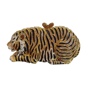 Daiwei Eveningbag Rhinestone Ly Hợp Bow Tùy Chỉnh Pha Lê Ly Hợp Kim Cương Bữa Ăn Tối Túi Bên Túi Cho Phụ Nữ Sang Trọng Túi Xách Ví - Product Image 5