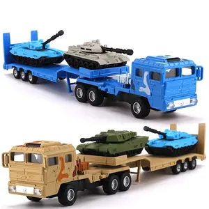 Kdw 1:64 Model Mainan Mobil Militer Mainan Truk Pengangkut