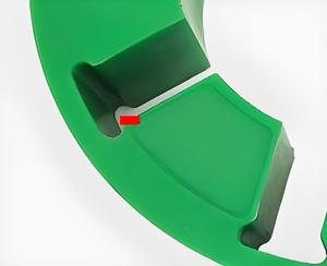 Elastisches Polyurethan-Block gummi <span class=keywords><strong>pad</strong></span> mit hoher Elastizität und Verschleiß festigkeit, komplette Modelle zur Anpassung erhältlich - Product Image 2