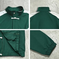 Veste coupe-vent en nylon personnalisée, coupe-vent léger à fermeture éclair pour homme, veste réfléchissante pour homme, fabricant