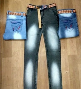 Pantalones vaqueros descoloridos de cintura alta de algodón 100% para hombre, ropa de calle Vintage holgada inspirada en el Hip Hop, fiesta Formal con estilo de otoño - Product Image 1