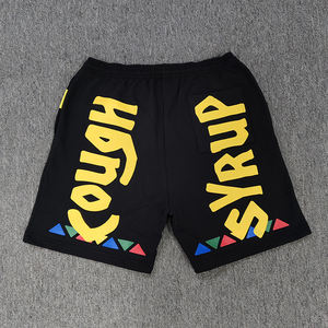 Shorts pour hommes de haute qualité, décontractés, écologiques, tissés en coton 100%, taille mi-haute, anti-froissement, streetwear de basketball - Product Image 1