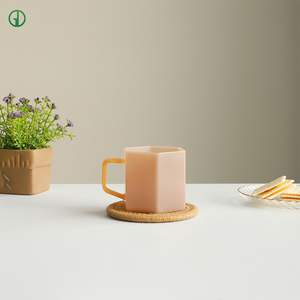 Tazas con logotipo personalizado, copa <span class=keywords><strong>de</strong></span> vidrio <span class=keywords><strong>de</strong></span> borosilicato <span class=keywords><strong>de</strong></span> colores, resistentes al calor copas <span class=keywords><strong>de</strong></span> vino, tazas <span class=keywords><strong>de</strong></span> copa <span class=keywords><strong>de</strong></span> vino hexagonales coloridas - Product Image 2