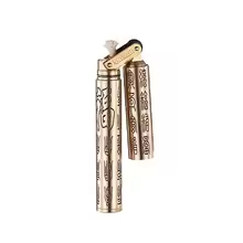 Mini <span class=keywords><strong>briquet</strong></span> au kérosène pratique et personnalisable avec logo, <span class=keywords><strong>briquet</strong></span> à double bâton, cadeau personnalisé - Product Image 2