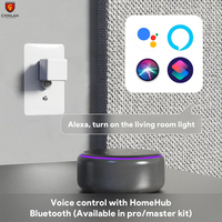 Interrupteur sans fil Tuya Zigbee, télécommande, bouton poussoir, Fingerbot, prise en charge du Wi-Fi, Homekit