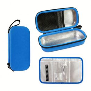EVA case Insulin <b>Cooler</b> With Zipper Closure Custom Medication Storage Thermal Insulated Aluminium Foil Cooling Case - Product Image 1