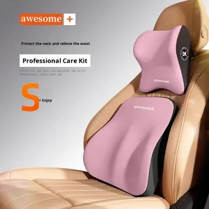 Cuscino per Poggiatesta Auto in Memory Foam di Alta Qualità, Supporto Lombare e Cervicale Minimalista - Product Image 4