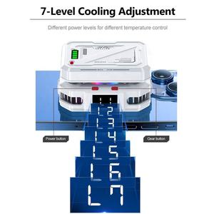 Ventilador de Refrigeración TEC Peltier Recargable SMONAMA TH10, Radiador Magnético para Teléfono Móvil con Soporte para Batería - Product Image 1