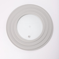 Couvercles de casseroles en silicone écologiques, résistants aux hautes températures, personnalisables, pour poêles à frire